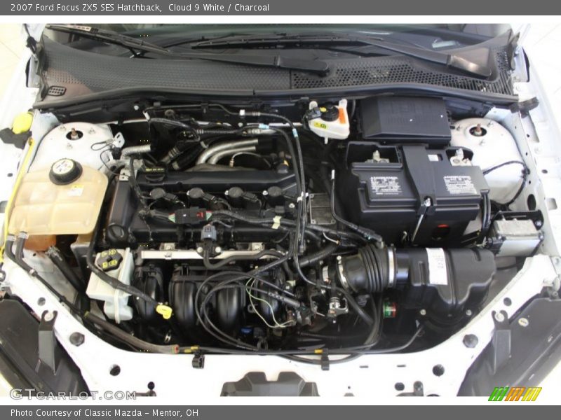 Cloud 9 White / Charcoal 2007 Ford Focus ZX5 SES Hatchback