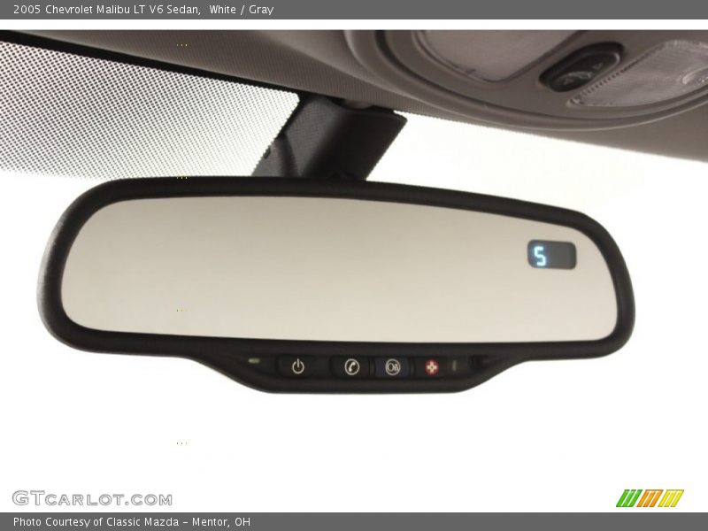 White / Gray 2005 Chevrolet Malibu LT V6 Sedan