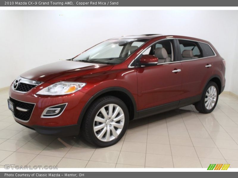 Copper Red Mica / Sand 2010 Mazda CX-9 Grand Touring AWD