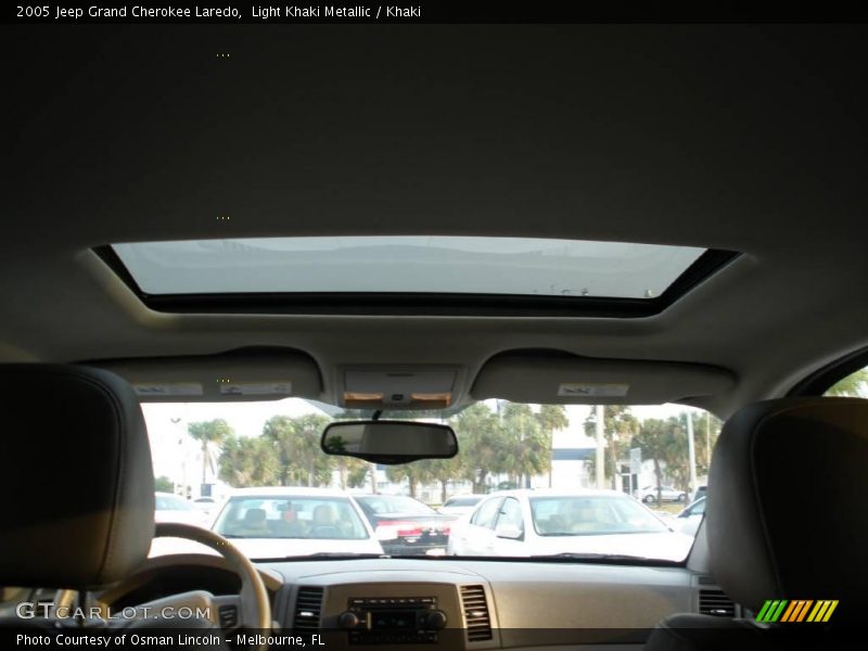 Light Khaki Metallic / Khaki 2005 Jeep Grand Cherokee Laredo