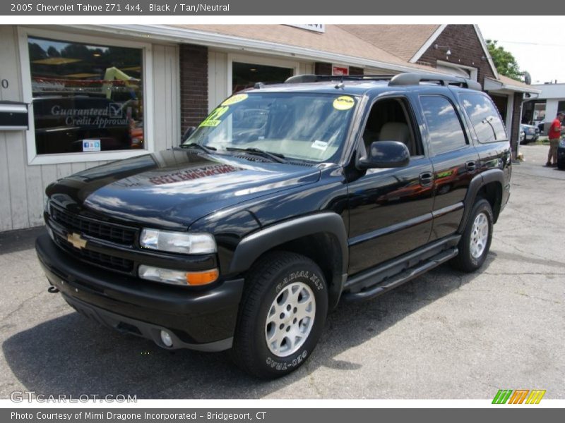 Black / Tan/Neutral 2005 Chevrolet Tahoe Z71 4x4
