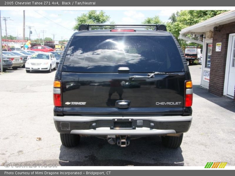 Black / Tan/Neutral 2005 Chevrolet Tahoe Z71 4x4