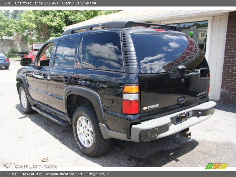 Black / Tan/Neutral 2005 Chevrolet Tahoe Z71 4x4