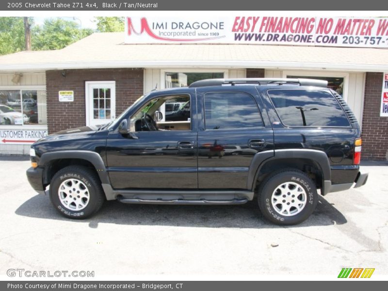 Black / Tan/Neutral 2005 Chevrolet Tahoe Z71 4x4
