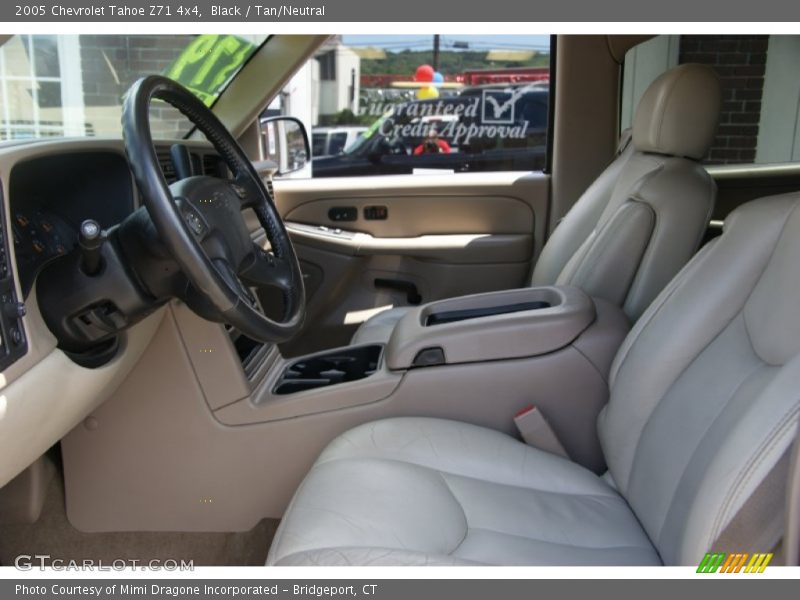 Black / Tan/Neutral 2005 Chevrolet Tahoe Z71 4x4