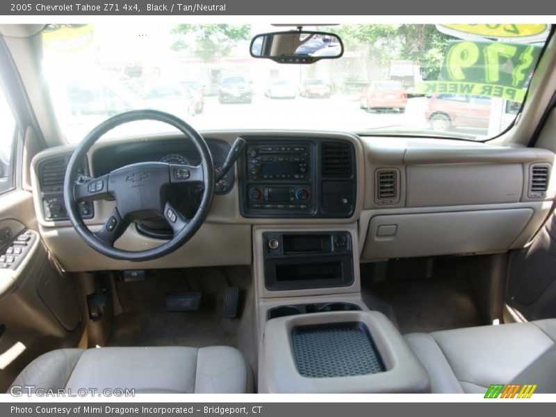 Black / Tan/Neutral 2005 Chevrolet Tahoe Z71 4x4