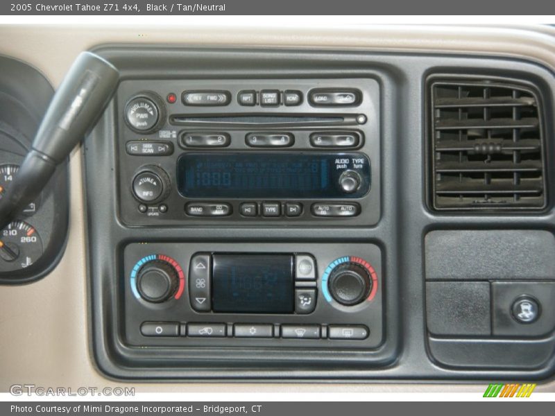 Black / Tan/Neutral 2005 Chevrolet Tahoe Z71 4x4