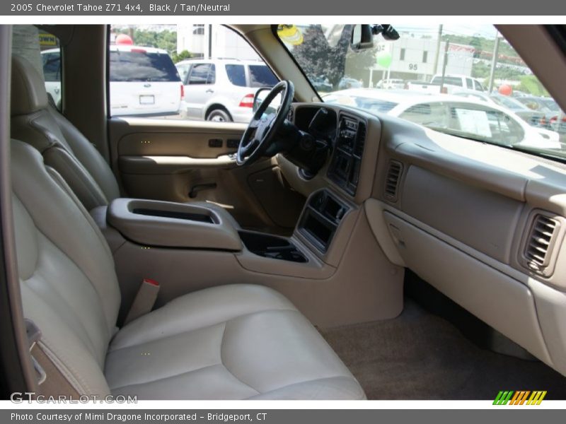Black / Tan/Neutral 2005 Chevrolet Tahoe Z71 4x4