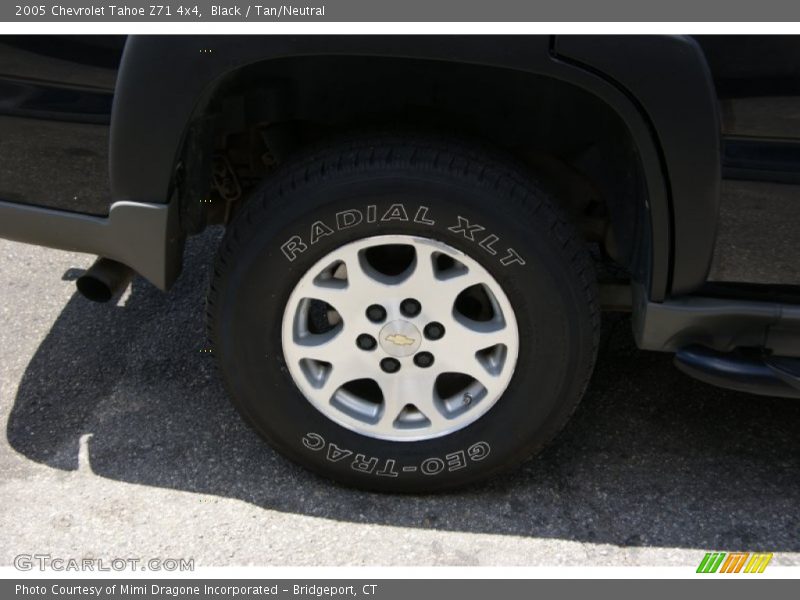 Black / Tan/Neutral 2005 Chevrolet Tahoe Z71 4x4