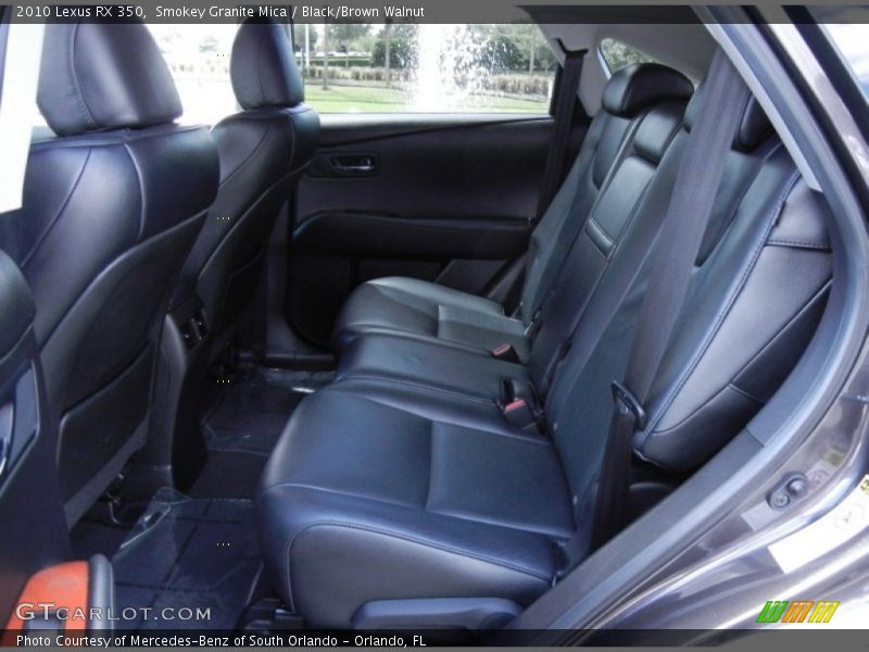 Smokey Granite Mica / Black/Brown Walnut 2010 Lexus RX 350