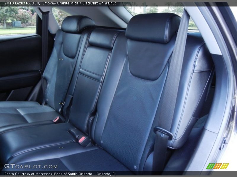 Smokey Granite Mica / Black/Brown Walnut 2010 Lexus RX 350