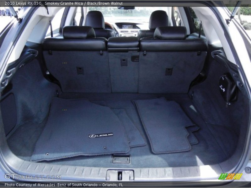 Smokey Granite Mica / Black/Brown Walnut 2010 Lexus RX 350