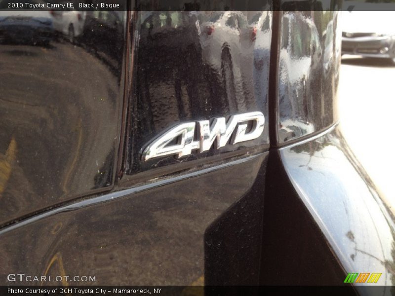Black / Bisque 2010 Toyota Camry LE