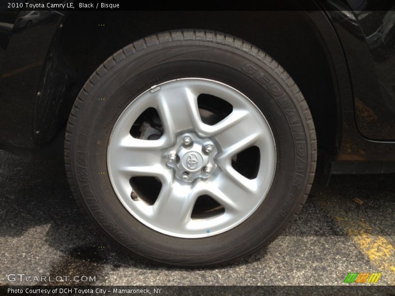 Black / Bisque 2010 Toyota Camry LE