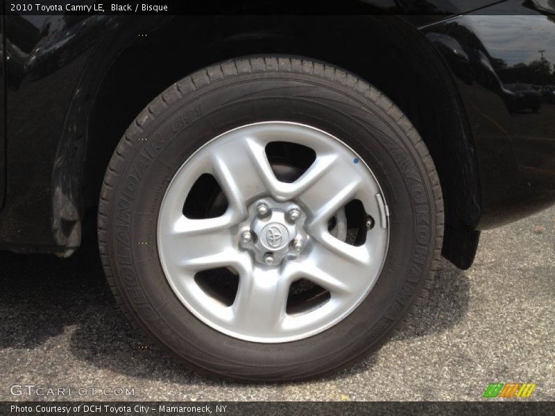 Black / Bisque 2010 Toyota Camry LE