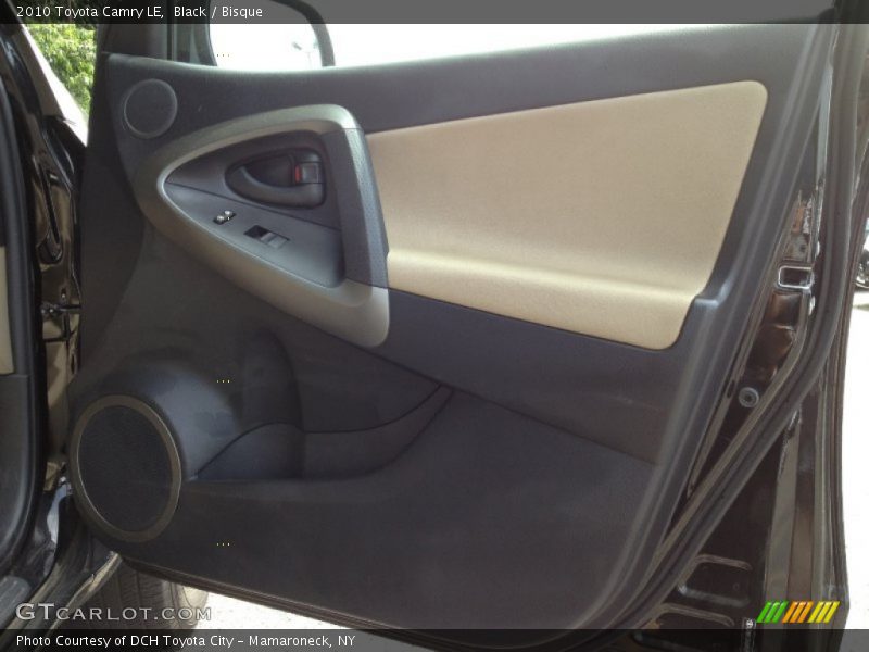 Black / Bisque 2010 Toyota Camry LE