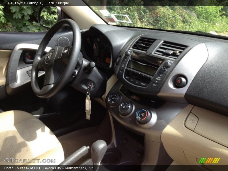 Black / Bisque 2010 Toyota Camry LE