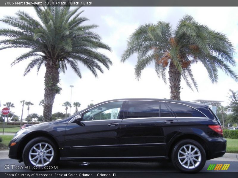 Black / Black 2006 Mercedes-Benz R 350 4Matic