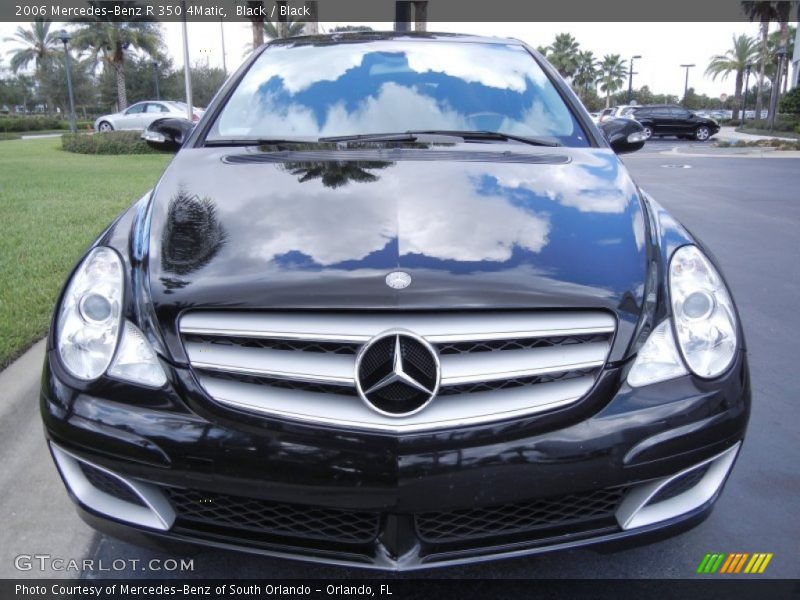 Black / Black 2006 Mercedes-Benz R 350 4Matic