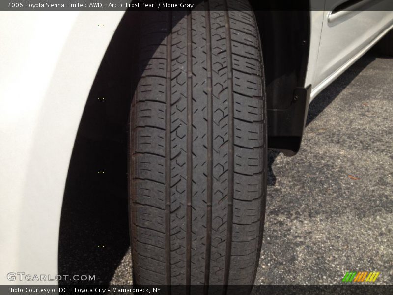 Arctic Frost Pearl / Stone Gray 2006 Toyota Sienna Limited AWD