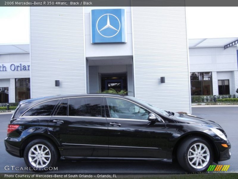 Black / Black 2006 Mercedes-Benz R 350 4Matic