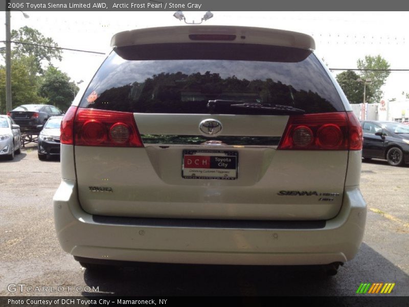 Arctic Frost Pearl / Stone Gray 2006 Toyota Sienna Limited AWD