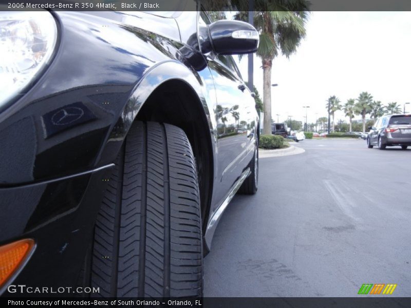 Black / Black 2006 Mercedes-Benz R 350 4Matic