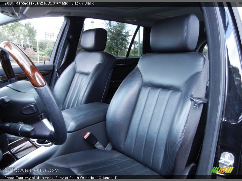 Black / Black 2006 Mercedes-Benz R 350 4Matic