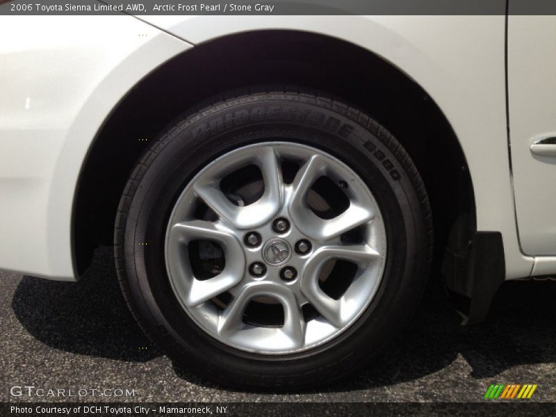 Arctic Frost Pearl / Stone Gray 2006 Toyota Sienna Limited AWD