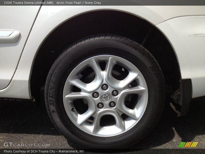Arctic Frost Pearl / Stone Gray 2006 Toyota Sienna Limited AWD