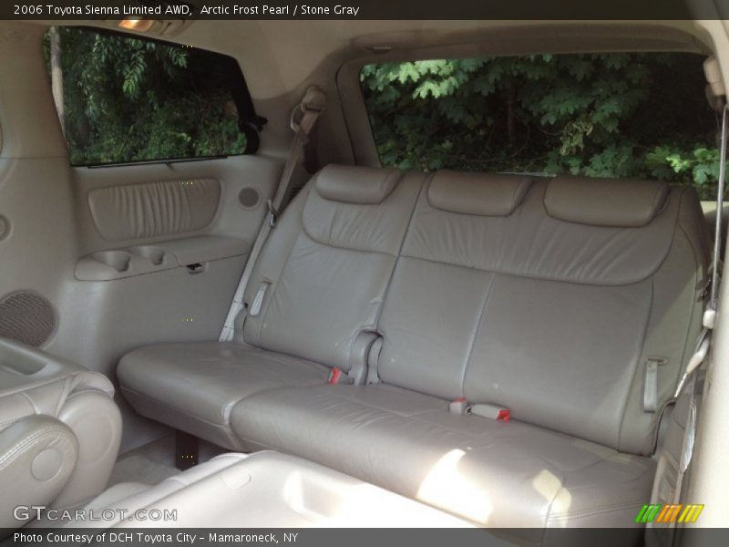 Rear Seat of 2006 Sienna Limited AWD
