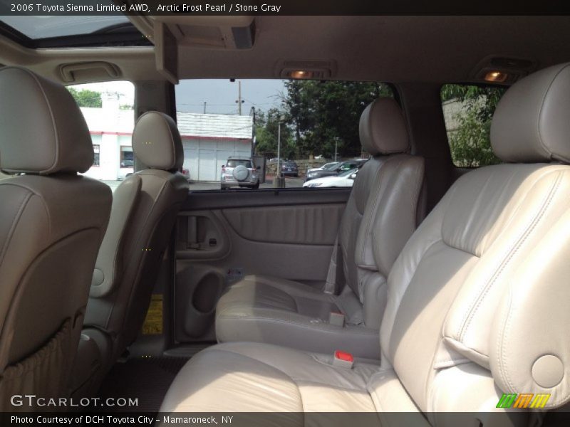 Arctic Frost Pearl / Stone Gray 2006 Toyota Sienna Limited AWD