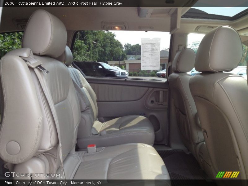 Arctic Frost Pearl / Stone Gray 2006 Toyota Sienna Limited AWD