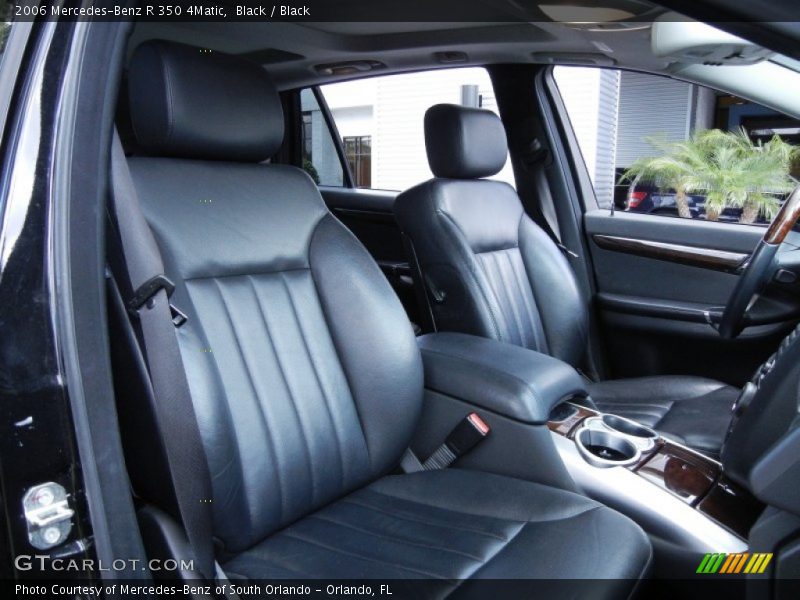Black / Black 2006 Mercedes-Benz R 350 4Matic