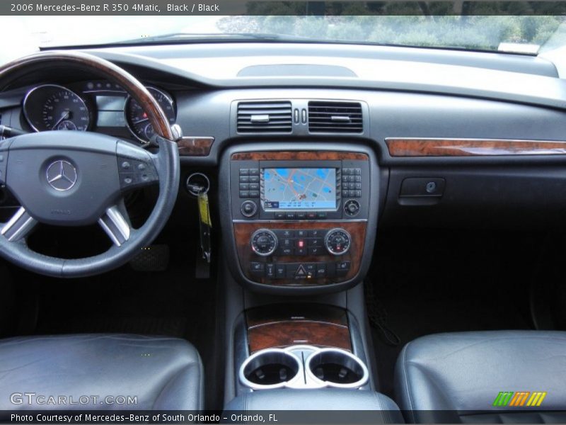 Black / Black 2006 Mercedes-Benz R 350 4Matic