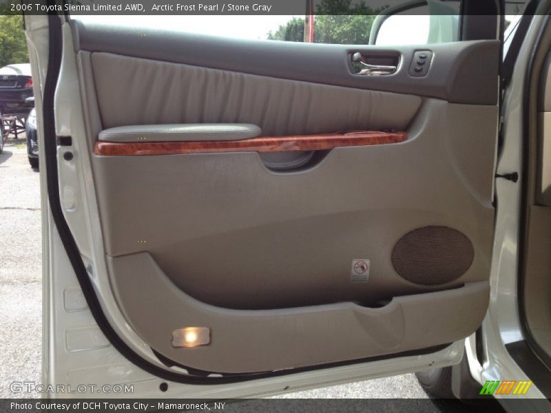Arctic Frost Pearl / Stone Gray 2006 Toyota Sienna Limited AWD