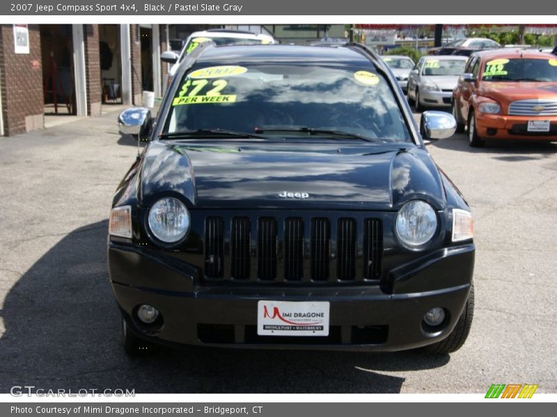 Black / Pastel Slate Gray 2007 Jeep Compass Sport 4x4