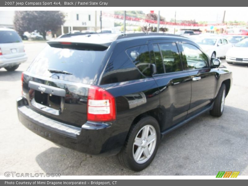 Black / Pastel Slate Gray 2007 Jeep Compass Sport 4x4