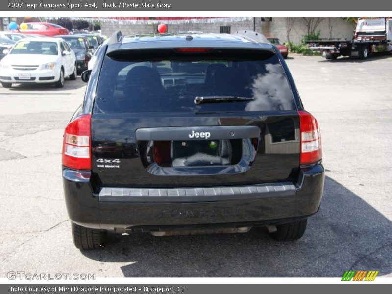 Black / Pastel Slate Gray 2007 Jeep Compass Sport 4x4