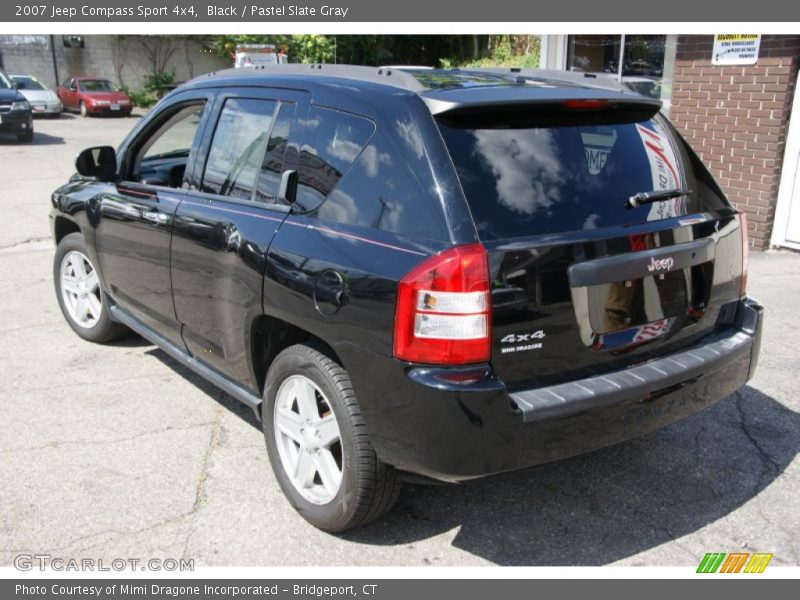 Black / Pastel Slate Gray 2007 Jeep Compass Sport 4x4