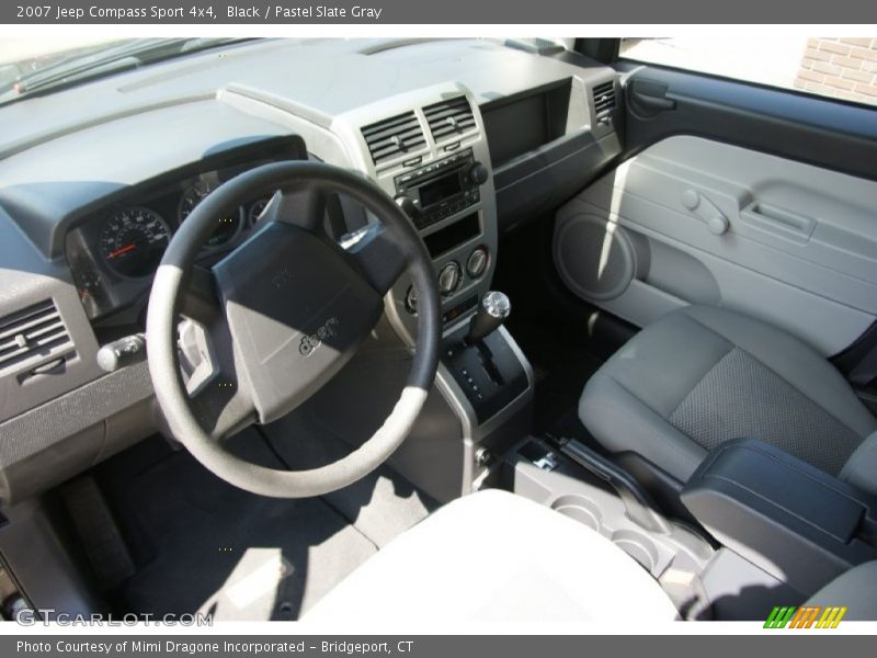 Black / Pastel Slate Gray 2007 Jeep Compass Sport 4x4