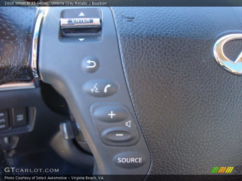Umbria Gray Metallic / Bourbon 2006 Infiniti M 35 Sedan