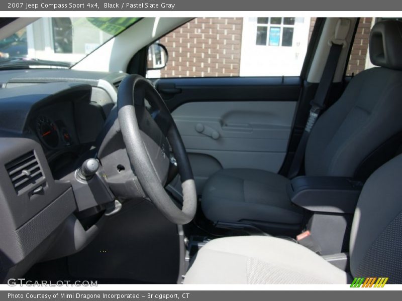 Black / Pastel Slate Gray 2007 Jeep Compass Sport 4x4
