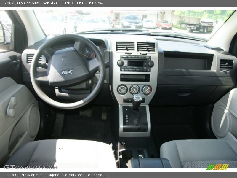 Black / Pastel Slate Gray 2007 Jeep Compass Sport 4x4