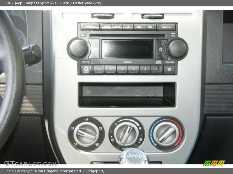 Black / Pastel Slate Gray 2007 Jeep Compass Sport 4x4