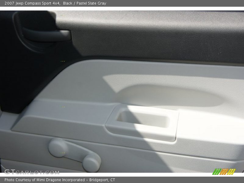 Black / Pastel Slate Gray 2007 Jeep Compass Sport 4x4