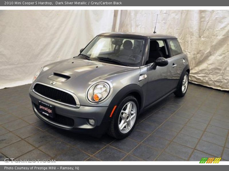 Dark Silver Metallic / Grey/Carbon Black 2010 Mini Cooper S Hardtop