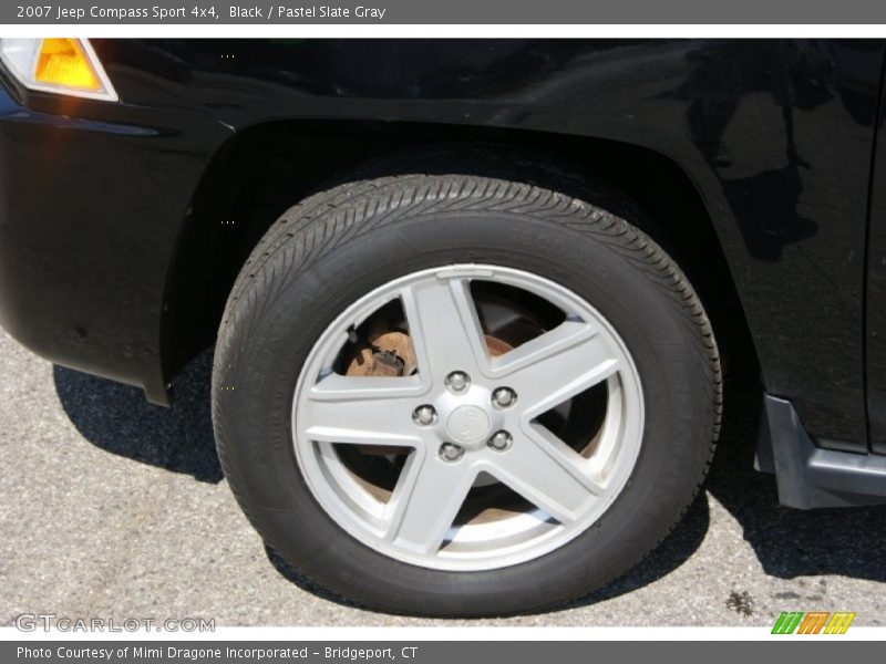 Black / Pastel Slate Gray 2007 Jeep Compass Sport 4x4