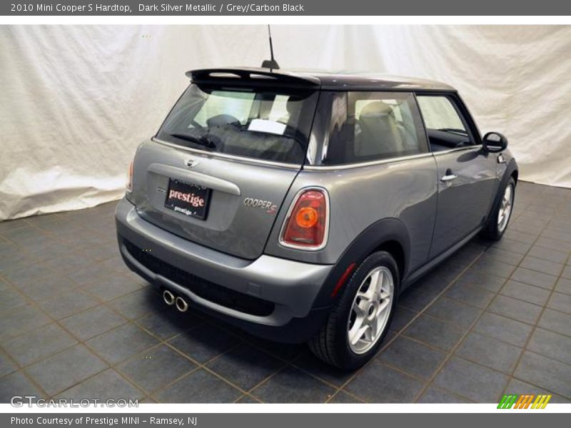 Dark Silver Metallic / Grey/Carbon Black 2010 Mini Cooper S Hardtop