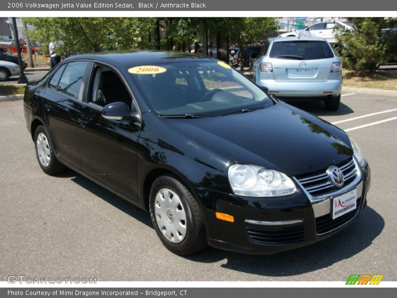 Black / Anthracite Black 2006 Volkswagen Jetta Value Edition Sedan